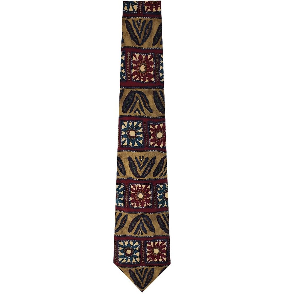 Venanzi Abstract Pattern Necktie